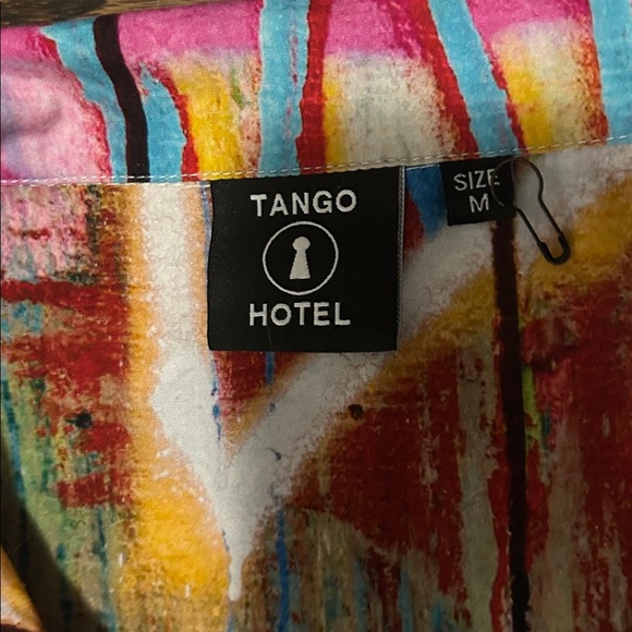 Tango Hotel Men’s Button Down shirt festival concert medium - Picture 3 of 4